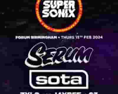 Super Sonix FULL CIRCLE tickets blurred poster image