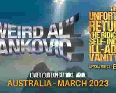 Weird Al Yankovic tickets blurred poster image