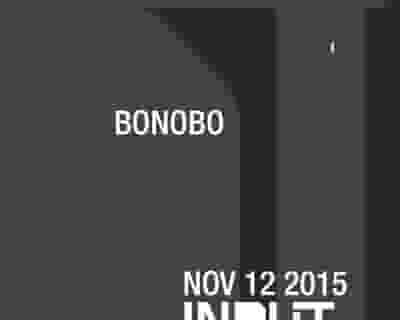Bonobo tickets blurred poster image