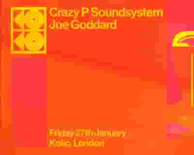Crazy P + Joe Godard tickets blurred poster image
