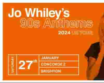 Jo Whiley tickets blurred poster image