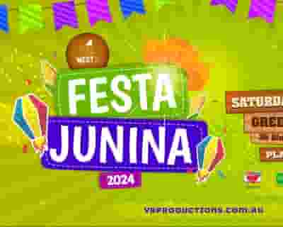 Festa Junina 2024 tickets blurred poster image