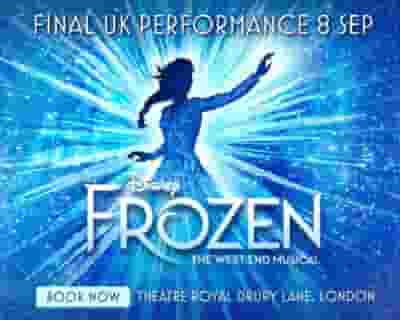 Frozen The Musical tickets blurred poster image