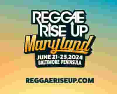 Reggae Rise Up Maryland Festival 2024 tickets blurred poster image