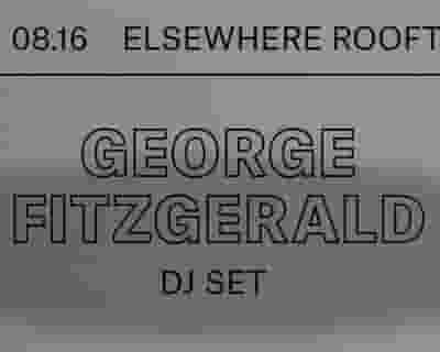 George FitzGerald tickets blurred poster image