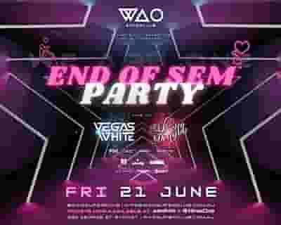 WAO SUPERCLUB tickets blurred poster image