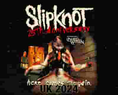 Slipknot tickets blurred poster image