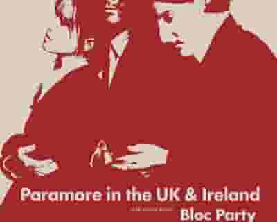 Paramore tickets blurred poster image