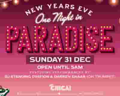 New Years Eve Party: One Night in Paradise 2023 tickets blurred poster image