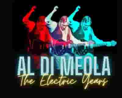 Al Di Meola tickets blurred poster image