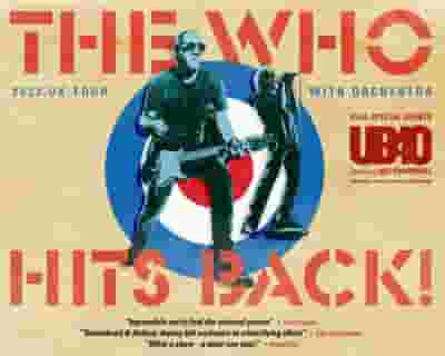 The Who tickets blurred poster image