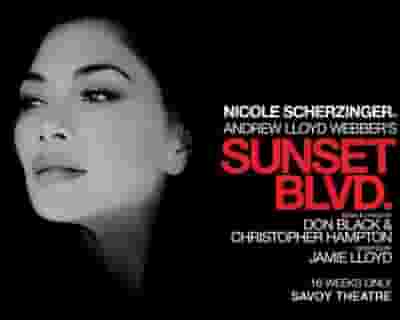 Sunset Boulevard tickets blurred poster image
