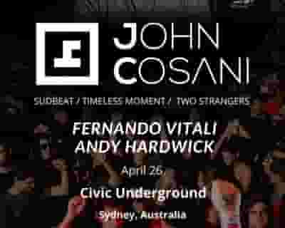 John Cosani tickets blurred poster image