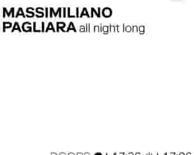 Massimiliano Pagliara tickets blurred poster image