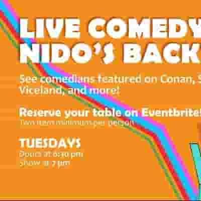 Live Comedy at Nido's Backyard blurred poster image