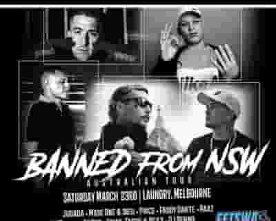 Banned From NSW - 2nd Show tickets blurred poster image