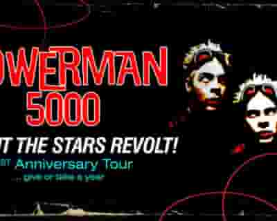 Powerman 5000 tickets blurred poster image