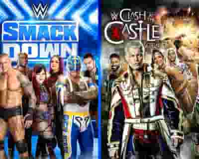 WWE CLASH AT THE CASTLE SCOTLAND tickets blurred poster image