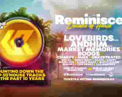Reminisce - Decade of House tickets blurred poster image