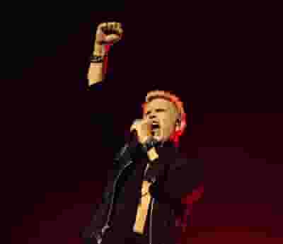 Billy Idol blurred poster image