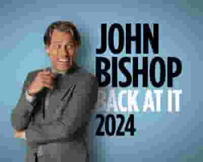 John Bishop tickets blurred poster image