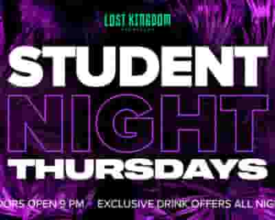 Student Night Thursdays at Lost Kingdom tickets blurred poster image