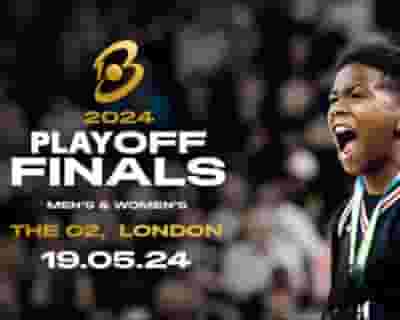 2024 British Basketball Play-Off Finals tickets blurred poster image