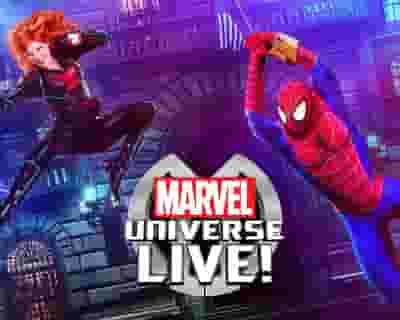 Marvel Universe Live! tickets blurred poster image