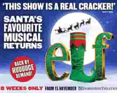 Elf The Musical tickets blurred poster image