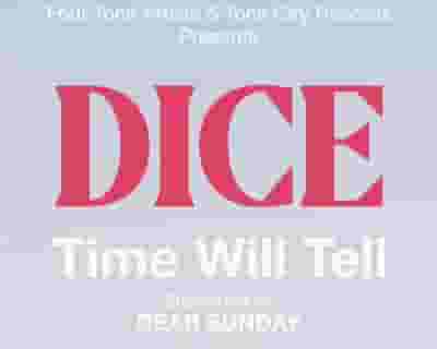DICE tickets blurred poster image