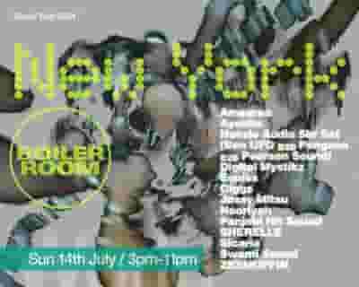 Boiler Room: New York | Sunday tickets blurred poster image