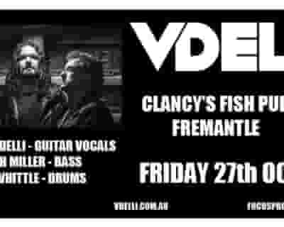 Vdelli - Clancy's Fremantle tickets blurred poster image