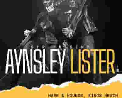 Aynsley Lister tickets blurred poster image
