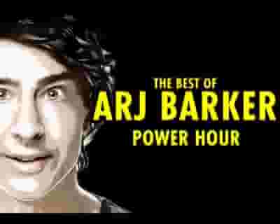 Arj Barker tickets blurred poster image