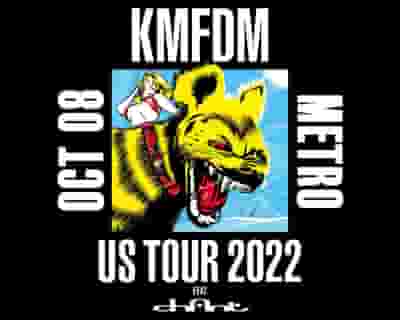 KMFDM tickets blurred poster image