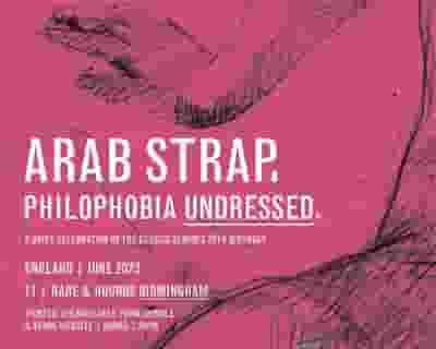 Arab Strap tickets blurred poster image