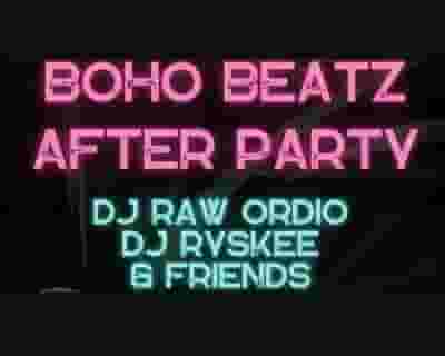 Boho Beatz Rio After Party tickets blurred poster image