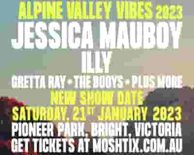 Alpine Valley Vibes 2023 tickets blurred poster image