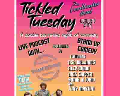 Tickled Tuesday tickets blurred poster image