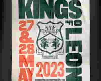 Kings of Leon tickets blurred poster image