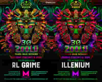 Illenium tickets blurred poster image