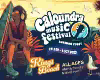 Caloundra Music Festival 2023 tickets blurred poster image