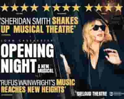 Opening Night tickets blurred poster image