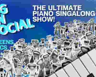 Sing on Social tickets blurred poster image