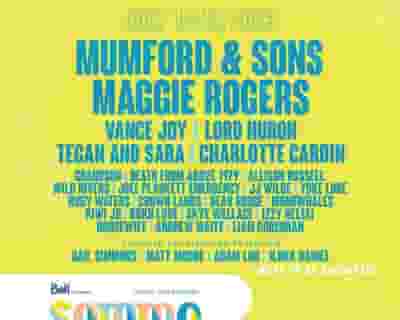 2023 Bell Presents Sommo Festival tickets blurred poster image