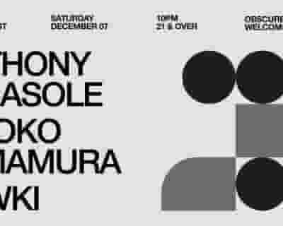 Obscure Welcomes Anthony Parasole / Hiroko Yamamura / Lowki tickets blurred poster image