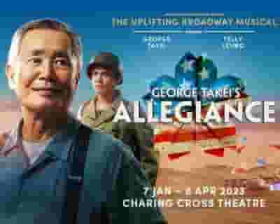 George Takei's Allegiance tickets blurred poster image