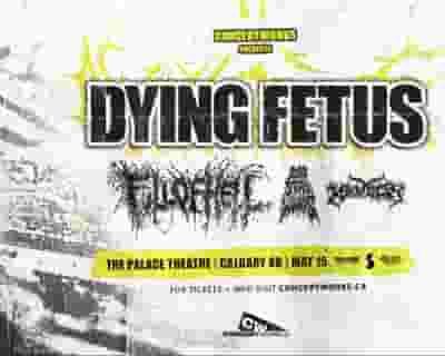 Dying Fetus with Full of Hell, 200 Stab Wounds & Kruelty tickets blurred poster image