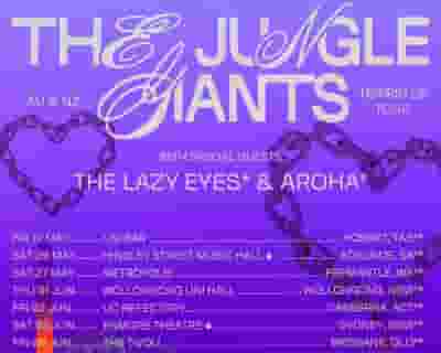 The Jungle Giants - Trippin Up Tour 2023 tickets blurred poster image