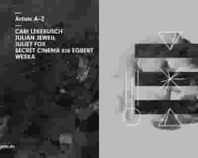 Drumcode with Julian Jeweil, Secret Cinema b2b Egbert, Cari Lekebusch, Weska, Juliet Fox tickets blurred poster image